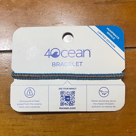4Ocean Jewelry - 4Ocean Bracelet. Funds global ocean cleanup. NWT